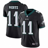 Nike Philadelphia Eagles #11 Carson Wentz Black Alternate NFL Vapor Untouchable Limited Jersey,baseball caps,new era cap wholesale,wholesale hats